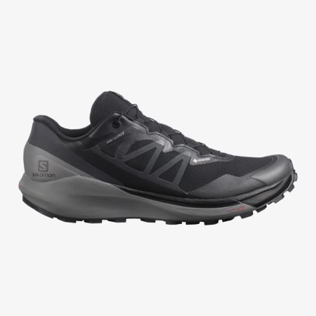 Salomon SENSE RIDE 4 GORE-TEX INVISIBLE FIT Bežecká Obuv Panske - Čierne (SK 0-OBL)
